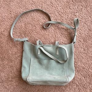 H&M suede leather crossbody bag